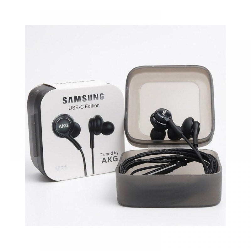 Auricular Samsung type c - Auricular Samsung type c Negro — Bristol