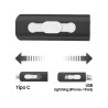 Pen Drive USB x32 GB COOL (3 em 1) Lightning / Type-C / USB