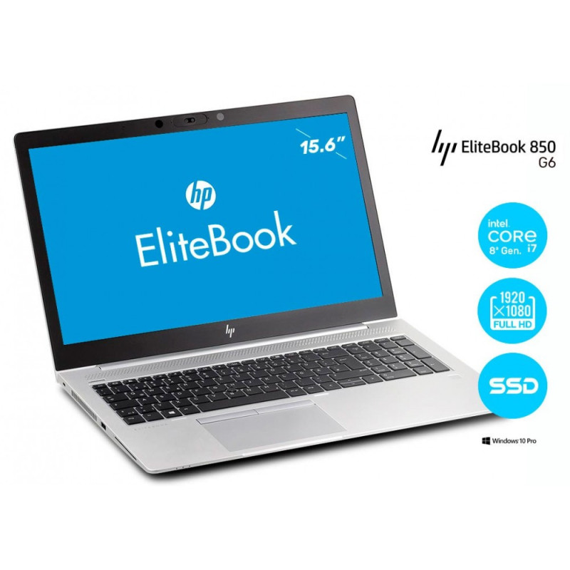 HP ELITEBOOK 850 G6 | INTEL CORE I7 8665U | 15.6" FULL HD IPS | 8GB DDR4 | 512GB M.2 SSD (P5874)