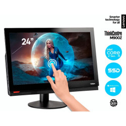 Lenovo AIO THINKCENTRE M900Z | 24" FULL HD TOUCH | INTEL CORE I5 6500 | 8GB DDR4 | 256GB SSD | WIFI | WEBCAM (AIO2386)