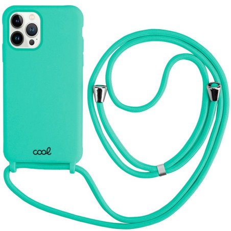 Capa COOL para iPhone 13 Pro Cordão Mint