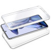 Capa COOL de Silicone 3D para Xiaomi 11T / 11T Pro (frente e verso transparentes)