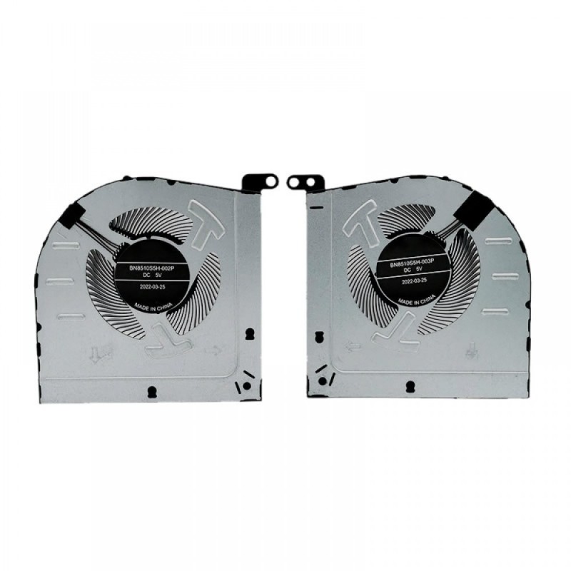 PAR DE VENTOINHAS CPU + GPU LENOVO IDEAPAD GAMING 3 SERIES 15ARH7 15IAH7 16ARH716IAH7 | 5H40S20574 5H40S20575 (35499)