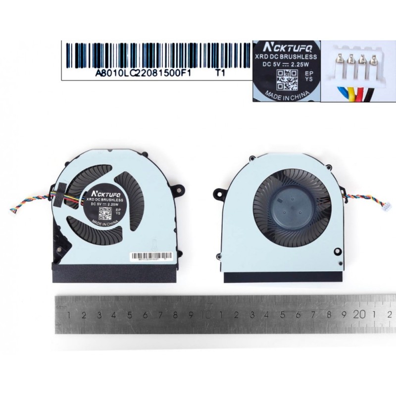 VENTOINHA CPU INTEL NUC11 NUC11PAH SÉRIE NUC11TNH | BAZC0810R5HY006 (35497)