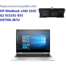 BATERIA COMPATÍVEL HP ELITEBOOK X360 SÉRIE 1020 G2 | ET04XL 7,6 V · 4850 MAH (35010)