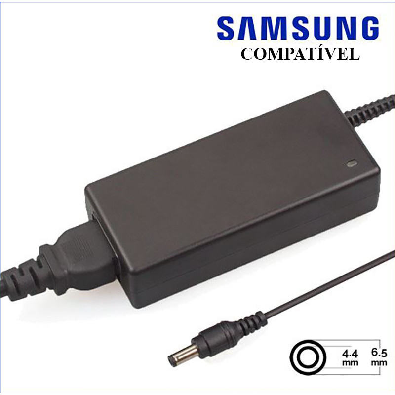 CARREGADOR SAMSUNG COMPATÍVEL 14V / 3A | 6.5 x 4.4mm | 42W (02856)