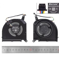 VENTOINHA CPU GIGABYTE AORUS 15G 15P RX7P RX7G 2021 RTX30 17G XB XC XD AERO 15 OLED XB XD RP75SA 17 XA HDR XB WA (34584)