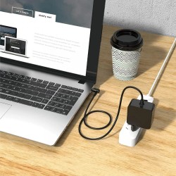 CARREGADOR USB-C POWERDIRECT 65W - CARREGAMENTO RÁPIDO PD - DIRETO Á PAREDE (36110)