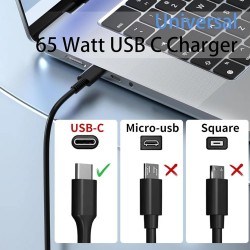 CARREGADOR USB-C POWERDIRECT 65W - CARREGAMENTO RÁPIDO PD - DIRETO Á PAREDE (36110)