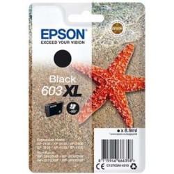 CARTUCHO DE TINTA ORIGINAL EPSON 603XL PRETO - C13T03A14010 (C13T03A14010)