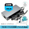 CARREGADOR ASUS COMPATÍVEL | 19.5V / 11.8A | 7.4 X 5.0mm | 230W (10440)