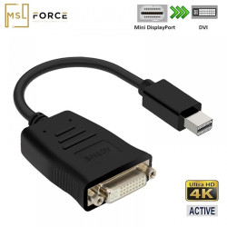 ADAPTADOR MSLFORCE MINI DP A DVI ACTIVO (09804)